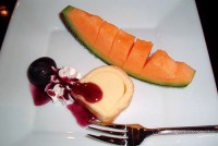 メロンとスイーツ盛り合わせ