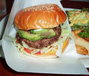アボカドバーガー