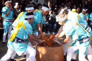 南大塚の餅つき踊り
