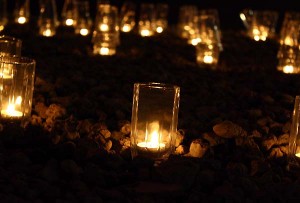 キャンドルの光 キャンドルの光