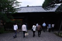 入り口に集合 入り口に集合