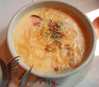 「ギリシャ風」という名前のあさり入りパスタ 「ギリシャ風」という名前のあさり入りパスタ