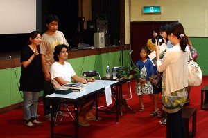 ファンとの写真撮影