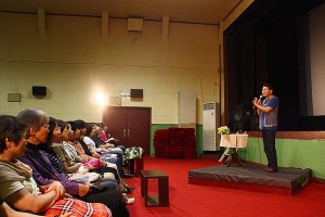 トークショーの様子