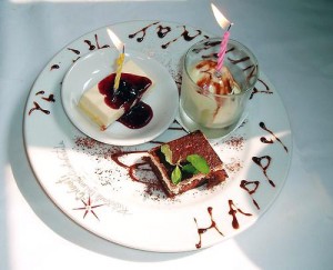 デザートの盛り合わせ