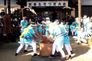 南大塚の餅つき踊り