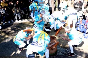 南大塚の餅つき踊り