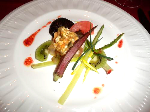 ロワゾーブルー前菜