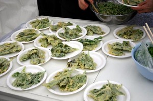 明日葉の天ぷら