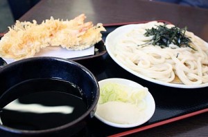 天ざるうどん